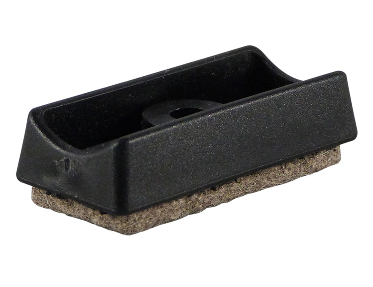 Sledebuisdoppen met boring en vilt